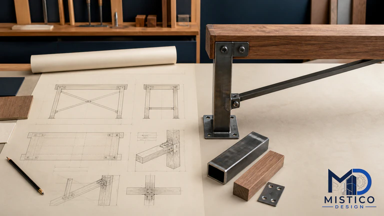 Manufacturing and fabrication drawing package with production details and component information